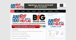 Desktop Screenshot of am1100theflag.com